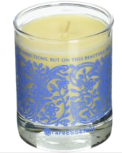 Aromatherapy 100% Pure Essential Oils Spa Candle, Peace 6 oz.