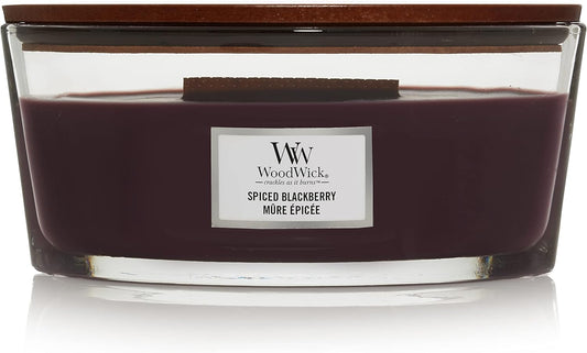 Woodwick 5038581057033 Candle Elipsa Spiced BlackBerry 76078E, one Size
