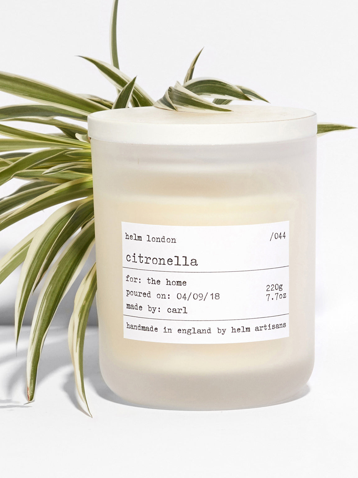 Citronella Luxury Candle