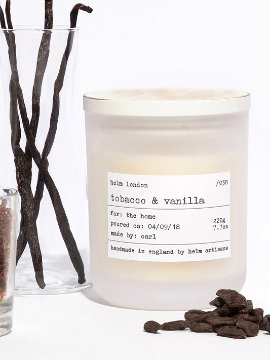 Tobacco & Vanilla Luxury Candle