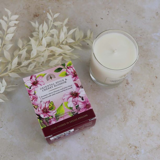 Oriental Spice & Cherry Blossom Candle