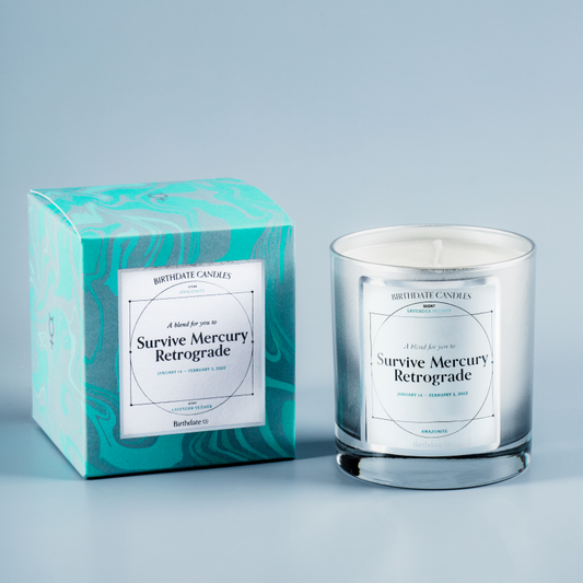 The Survive Mercury Retrograde Candle