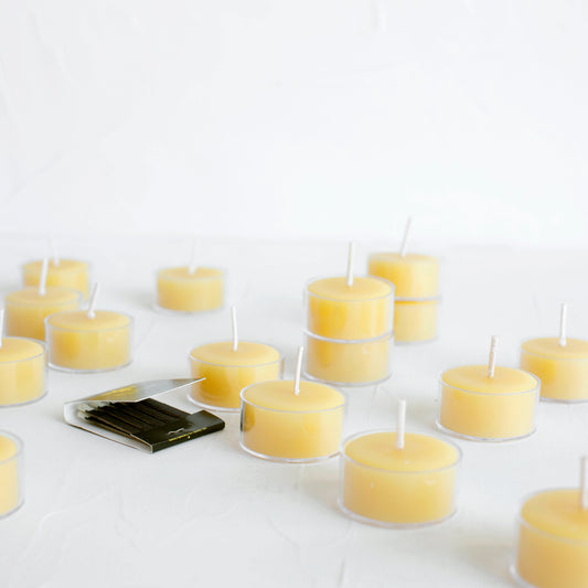 Beeswax Tealight Candles