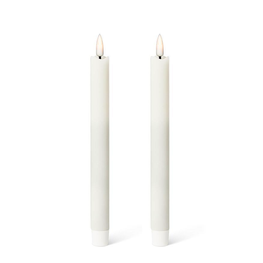 Luxlite Flameless Taper Candles s/2