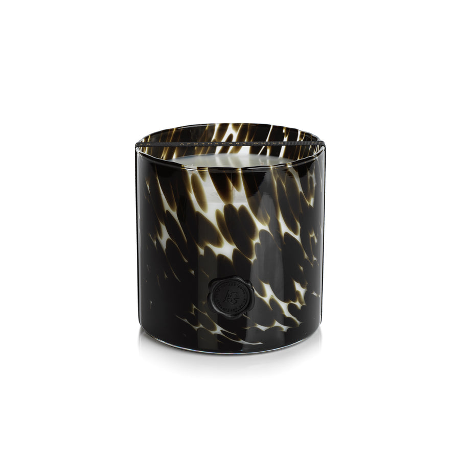 AG Opal Glass Candle - Black