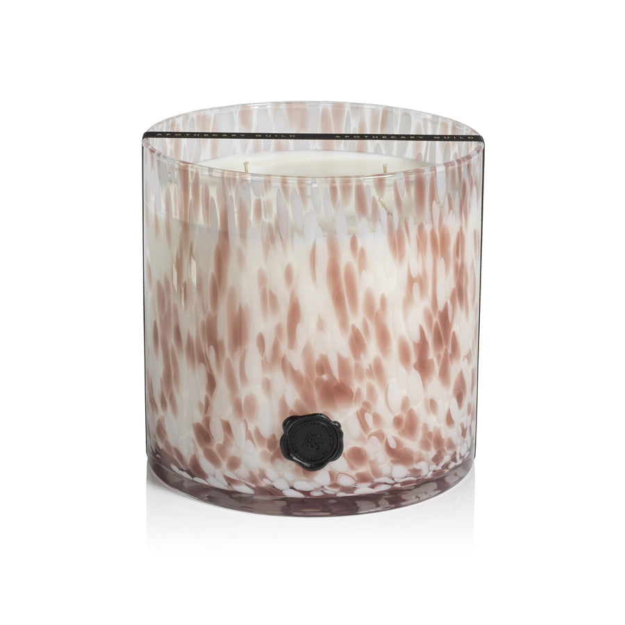 AG Opal Glass Candle - White & Taupe - Rio de Janeiro