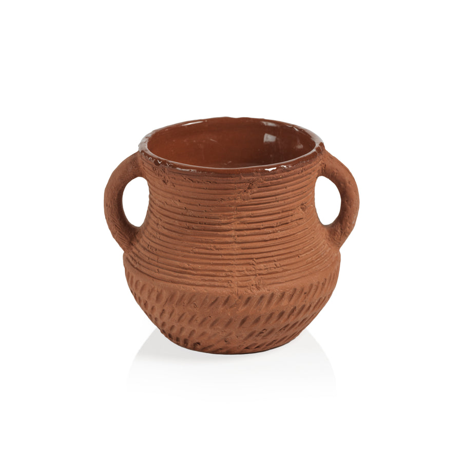 Terracotta Scented Candle Pot