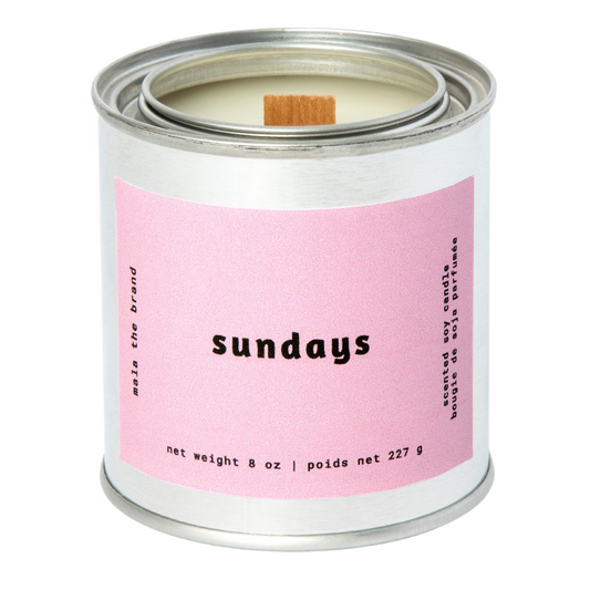 Sundays Candle | Lavender + Apricot + Sandalwood