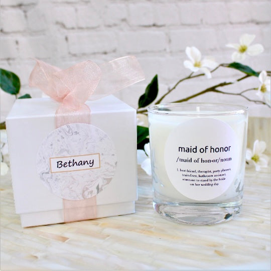 The Ultimate Bridesmaid Candle