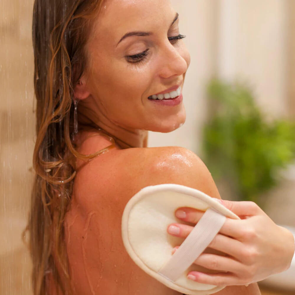 Small Exfoliating Loofah Pad. Shop Bath Sponges & Loofahs on Mounteen. Worldwide shipping available.