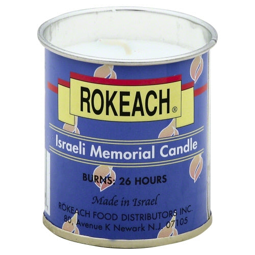 Rokeach, Candle Tumbler Yahrzeit, 1 Count