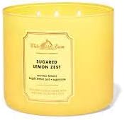 Sugared Lemon Zest 3 Wick Candle 14.5 oz / 411 g