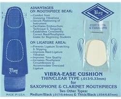 Vibra Ease Mouthpiece Cushion, Thin/Clear