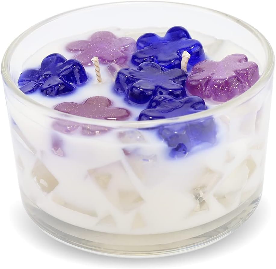 Primal Elements Lilac Color Bowl Candle