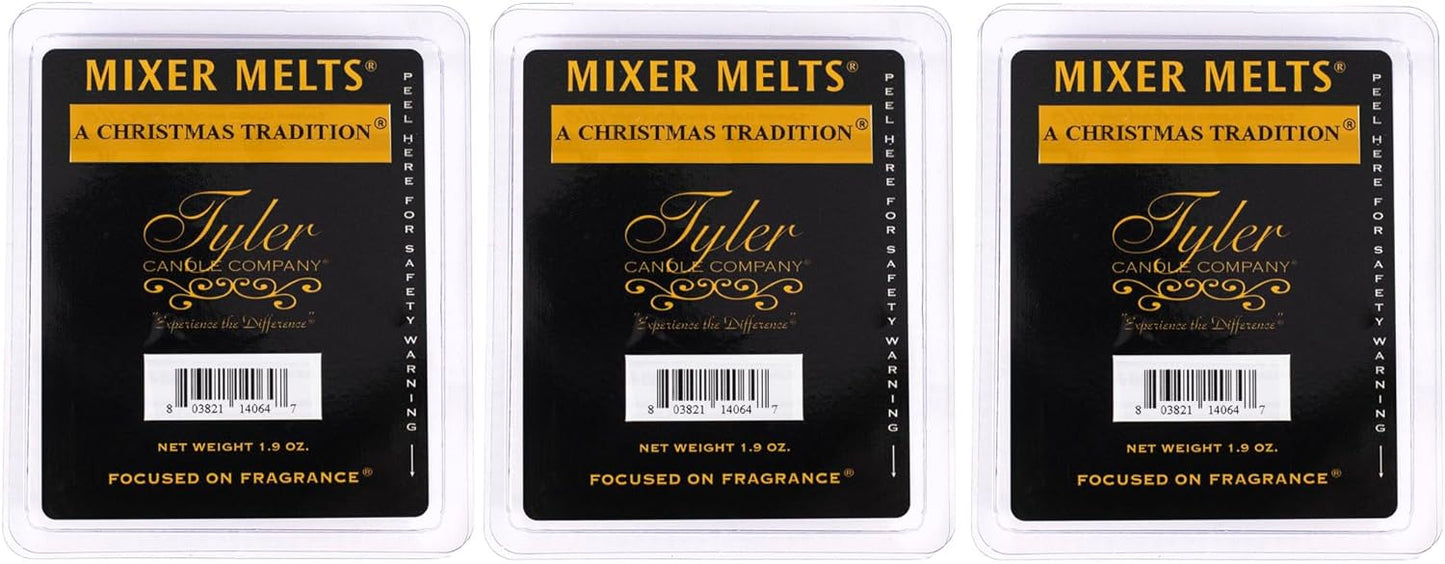 Christmas Tradition Mixer Melts by Tyler CandleSET OF 3