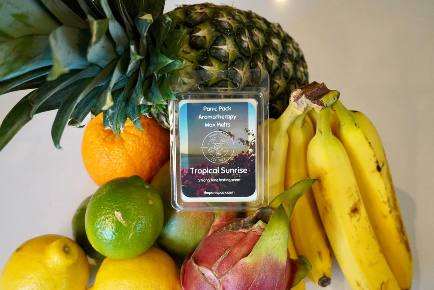 Tropical Sunrise Wax Melts by Panic Pack Aromatherapy
