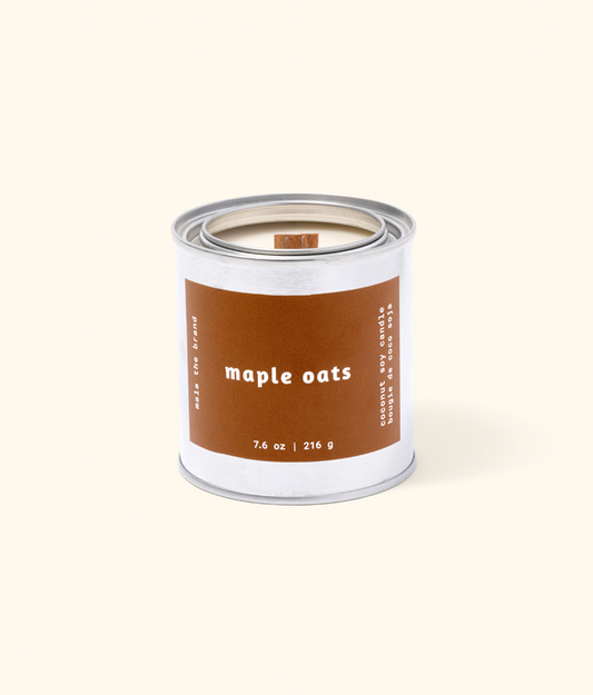 Mala Candle 8oz - Maple Oats