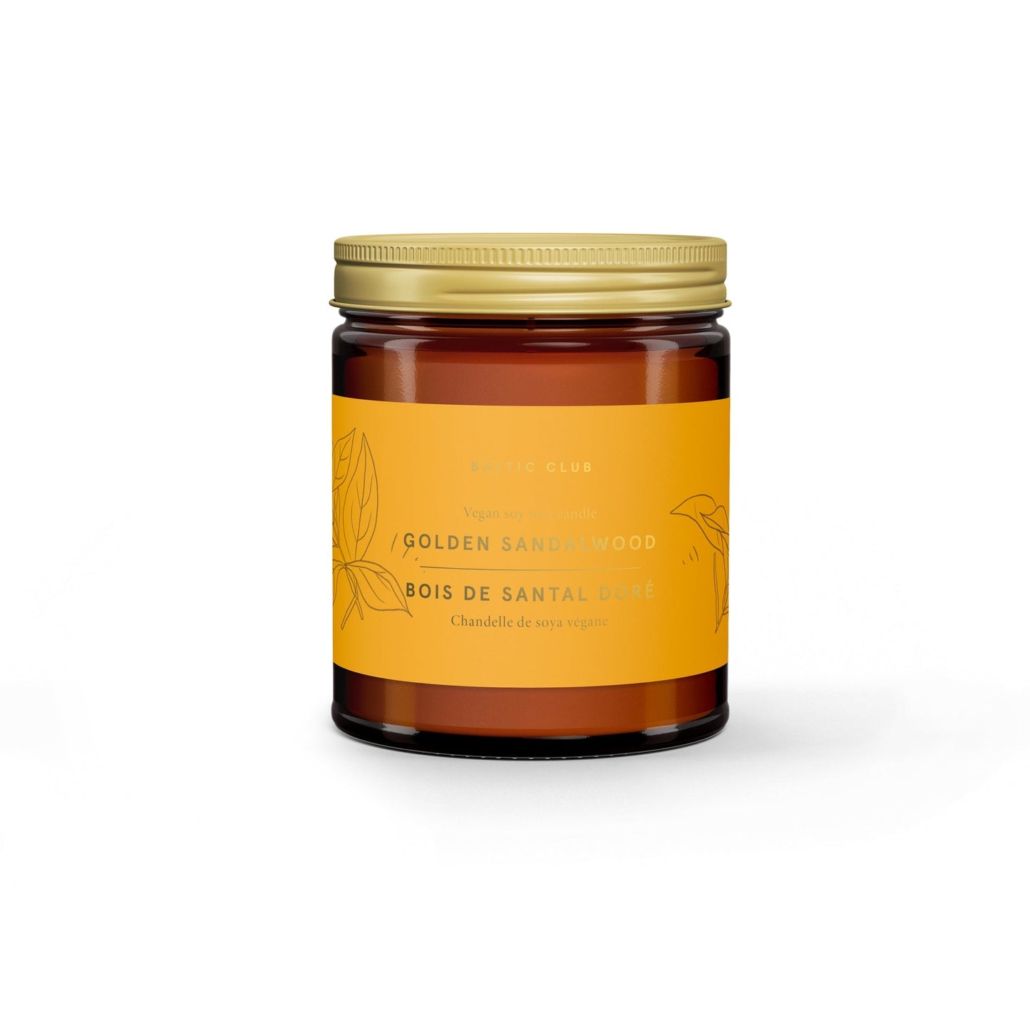 Baltic Club - Golden Sandalwood Soy Candle