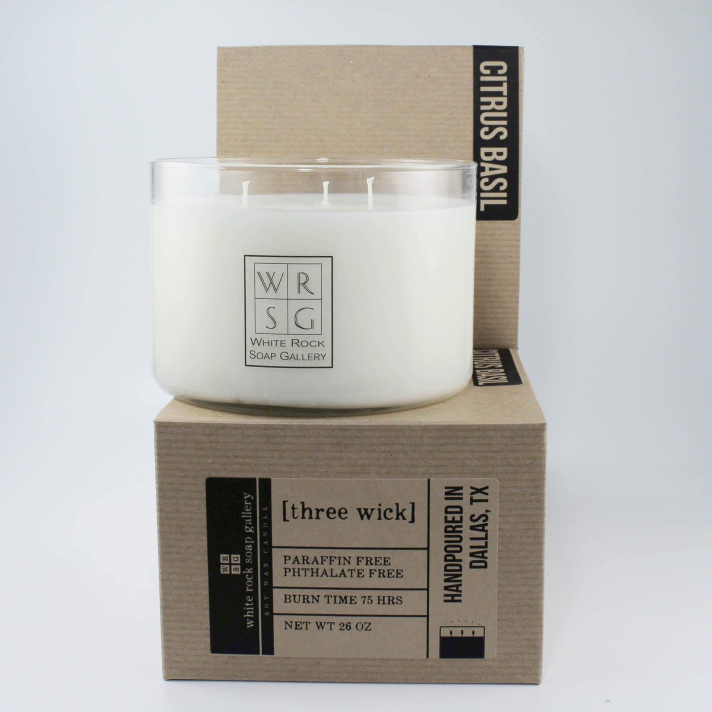 Three Wick Soy Wax Candle