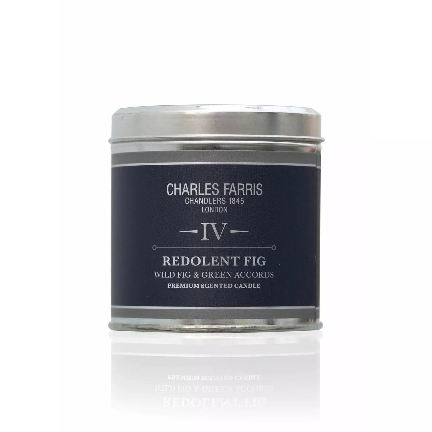 Redolent Fig Scented Tin Candle | Wild Fig and Green Accords