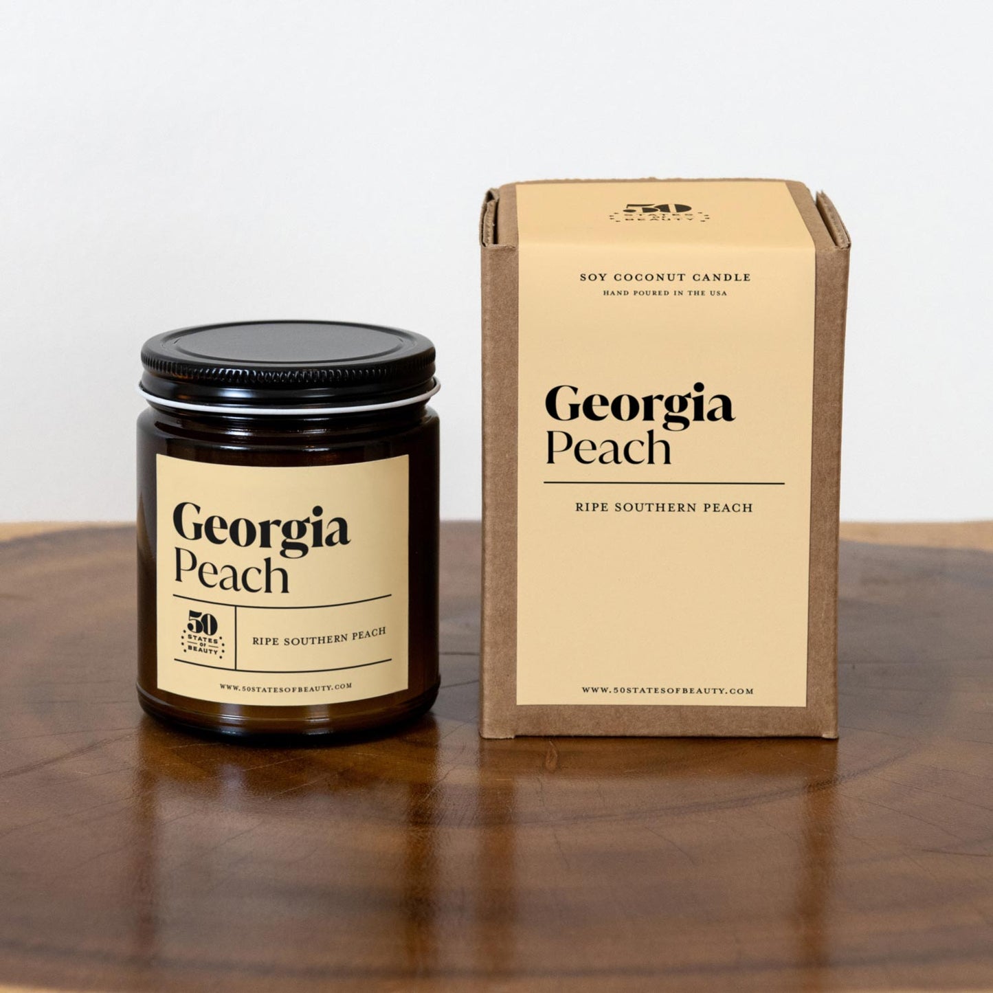 Georgia Peach Candle