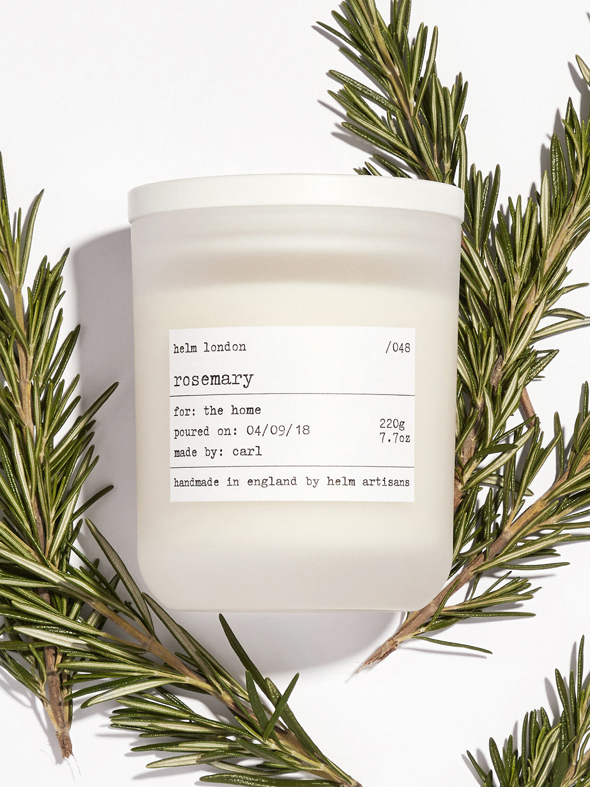 Rosemary Luxury Candle
