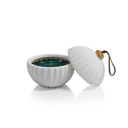 Porcelain Round Ornament Candle