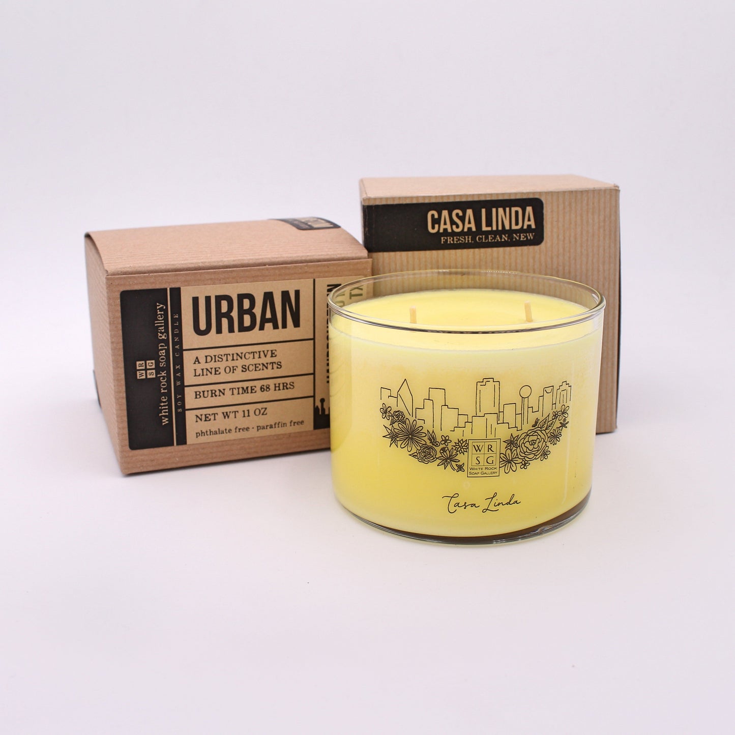 Soy Wax Candle Urban Collection