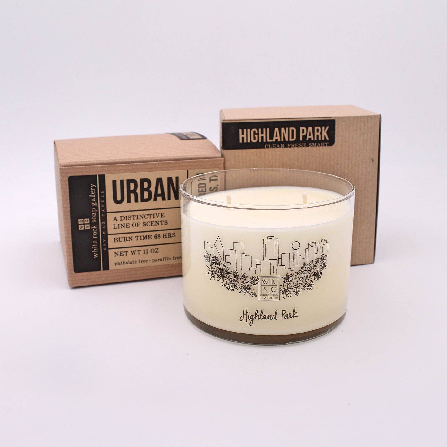 Soy Wax Candle Urban Collection
