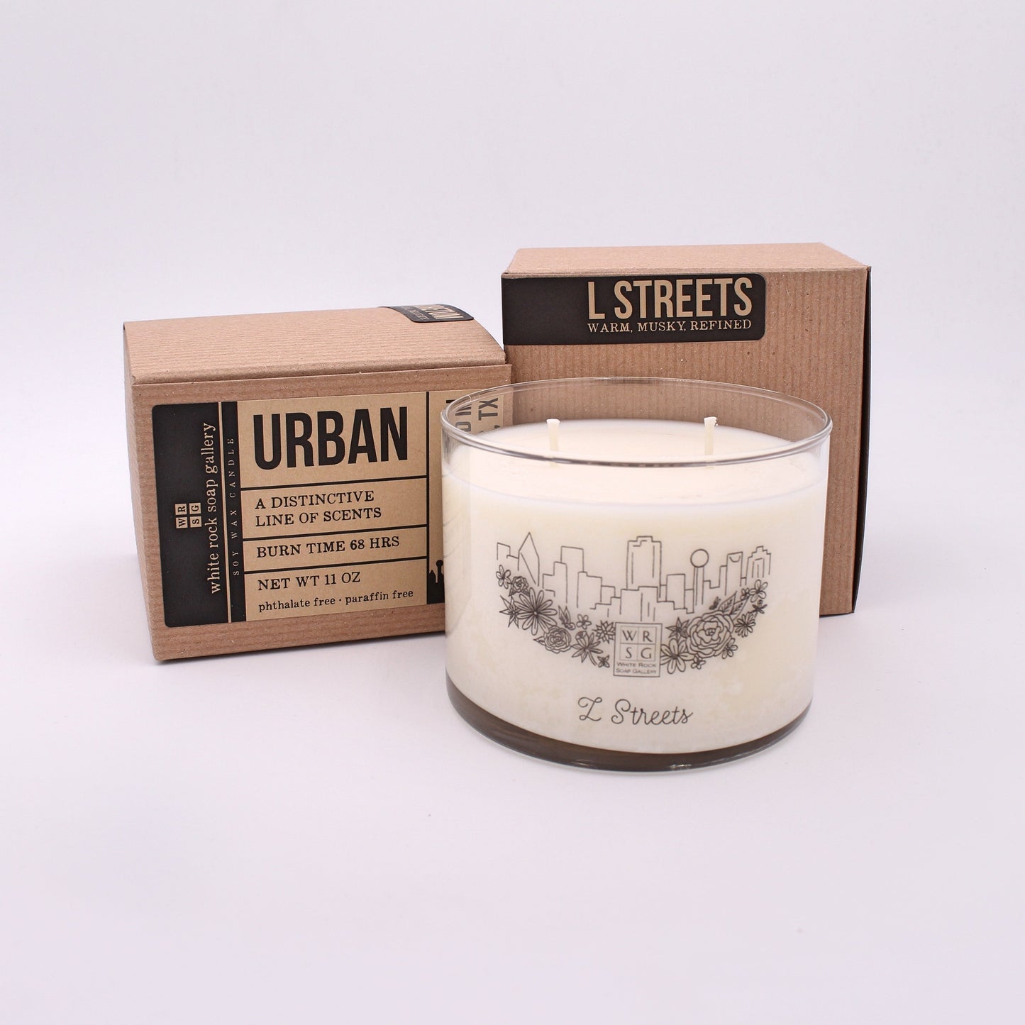Soy Wax Candle Urban Collection