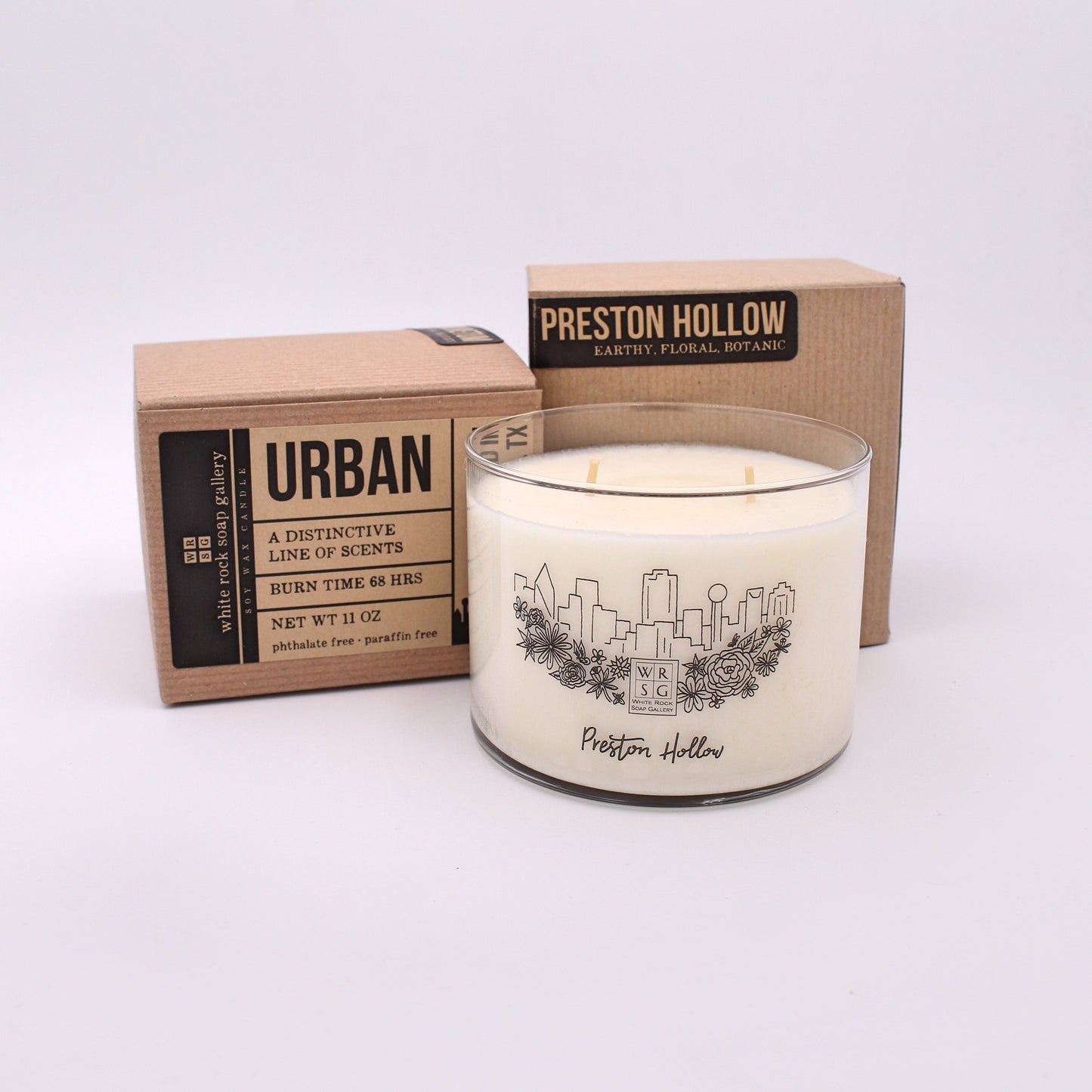 Soy Wax Candle Urban Collection