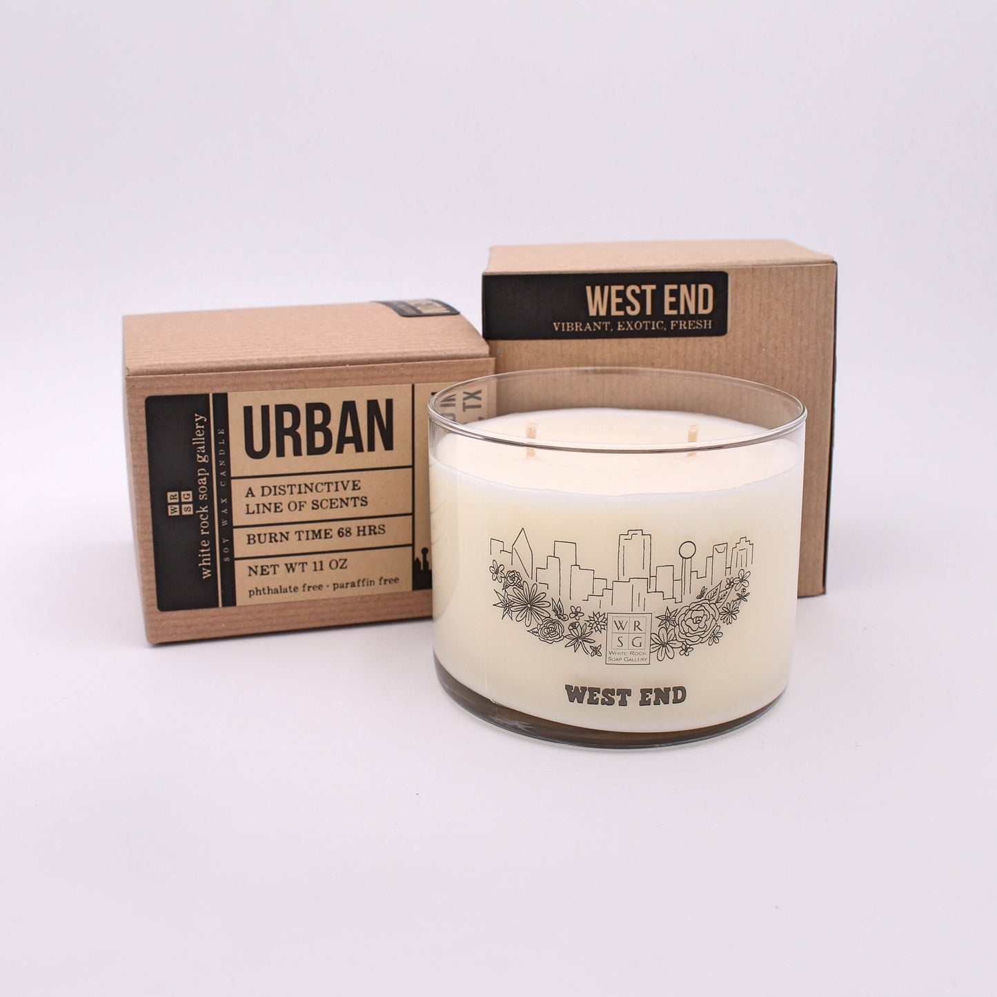 Soy Wax Candle Urban Collection