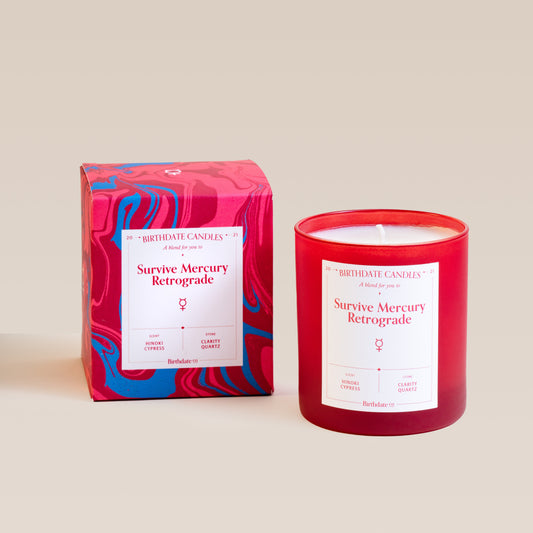 The Survive Mercury Retrograde Candle