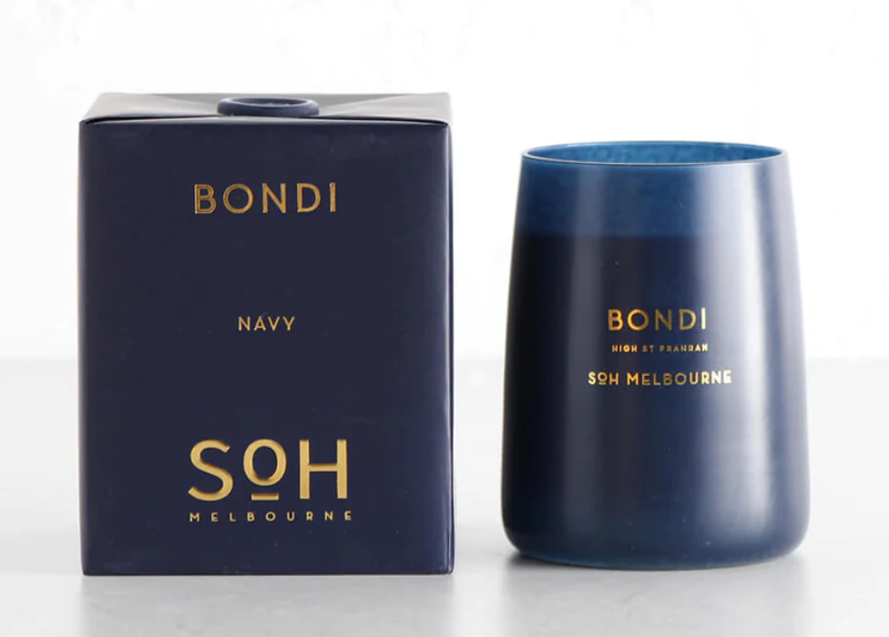 SoH Navy Matte Candle