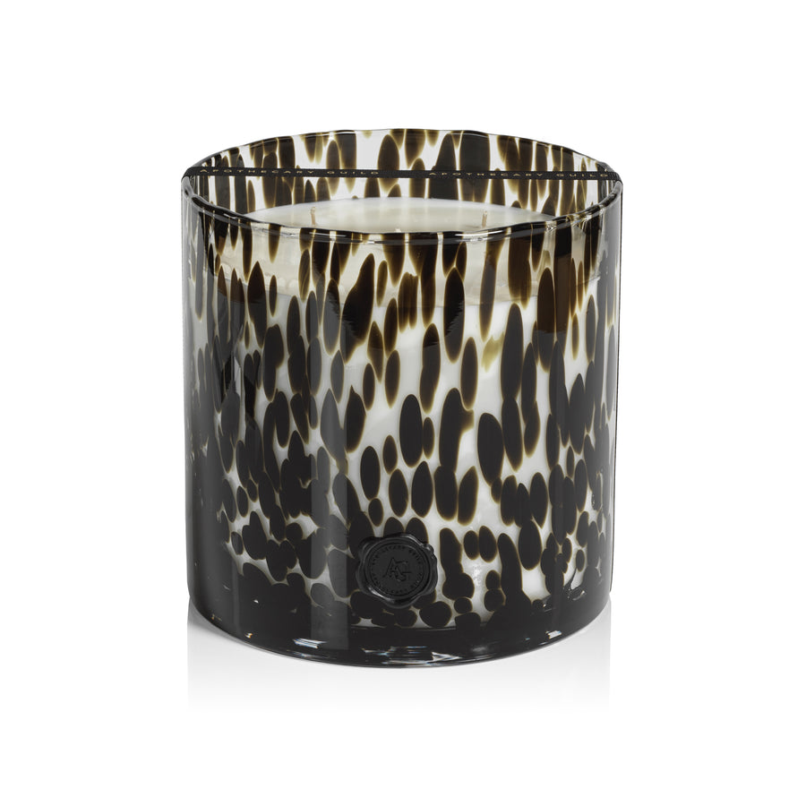 AG Opal Glass Candle - Black