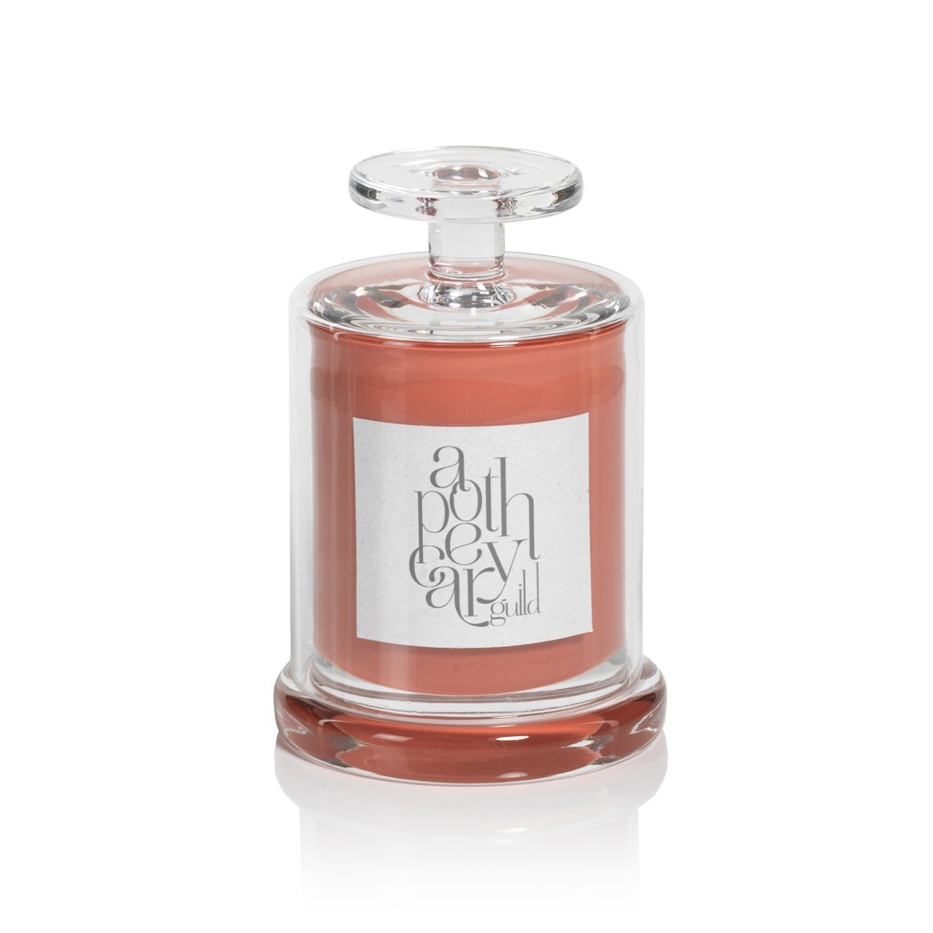 Apothecary Guild Candle Jar with Cloche - Small