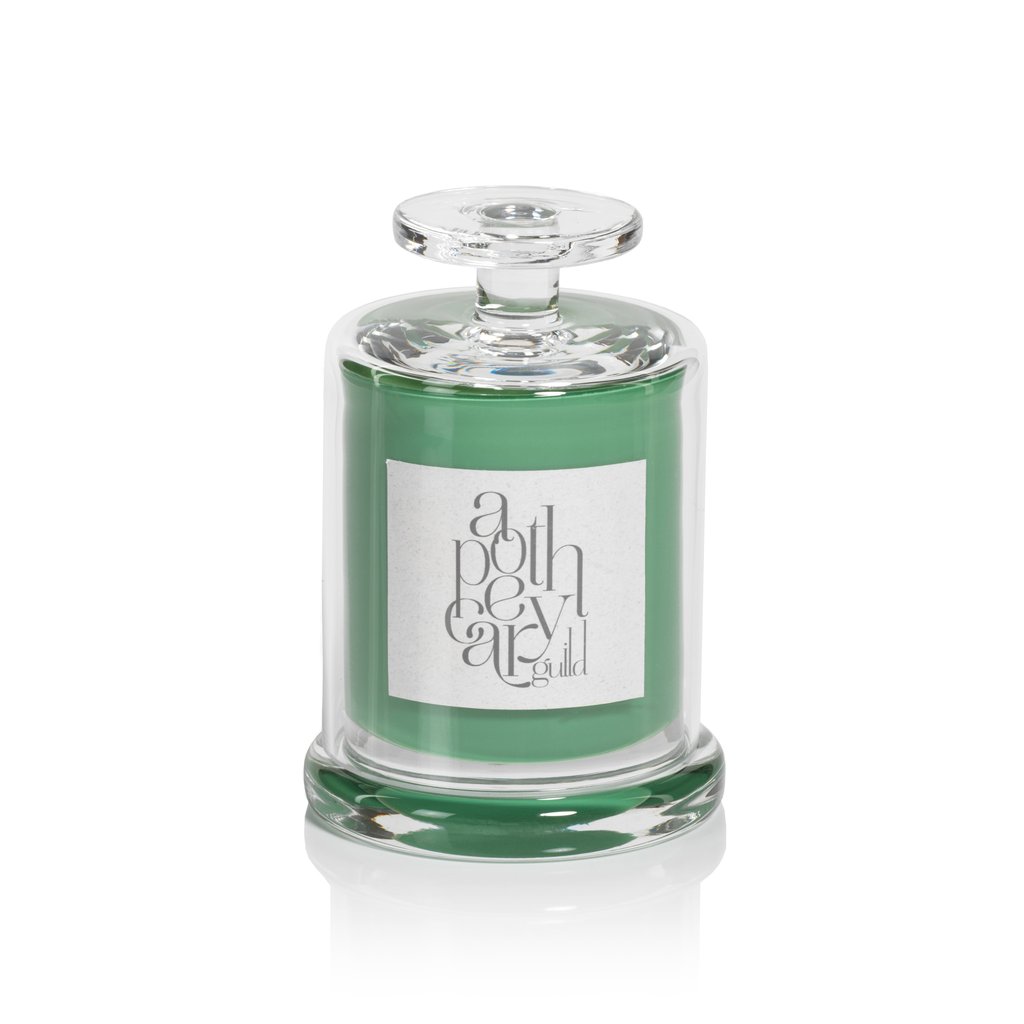Apothecary Guild Candle Jar with Cloche - Small