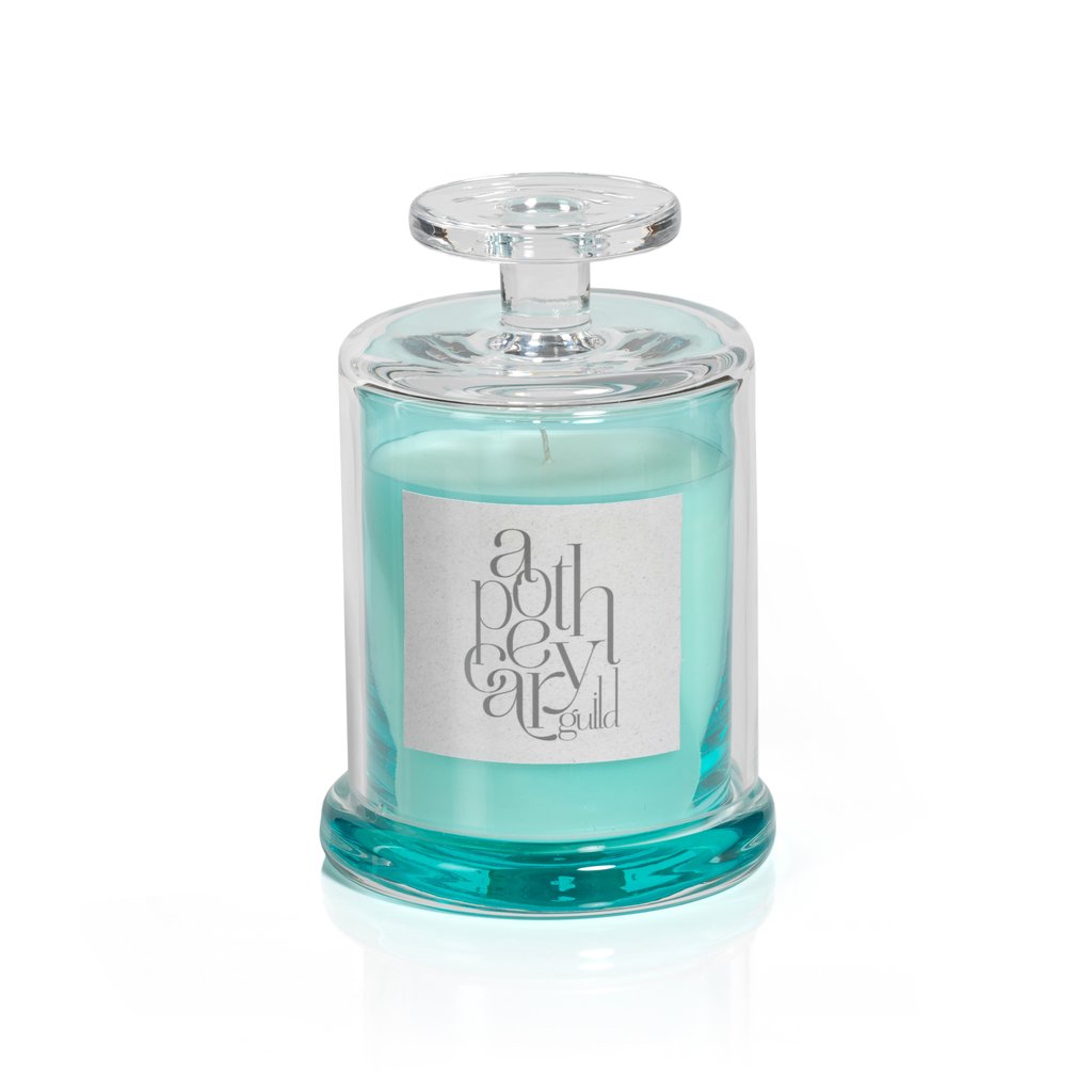 Apothecary Guild Candle Jar with Cloche - Small