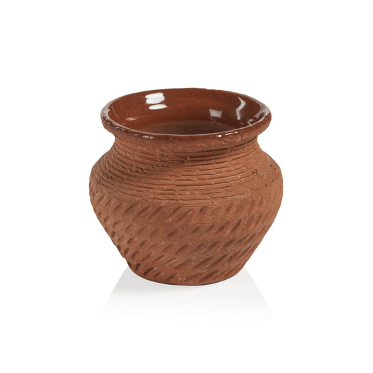 Terracotta Scented Candle Pot