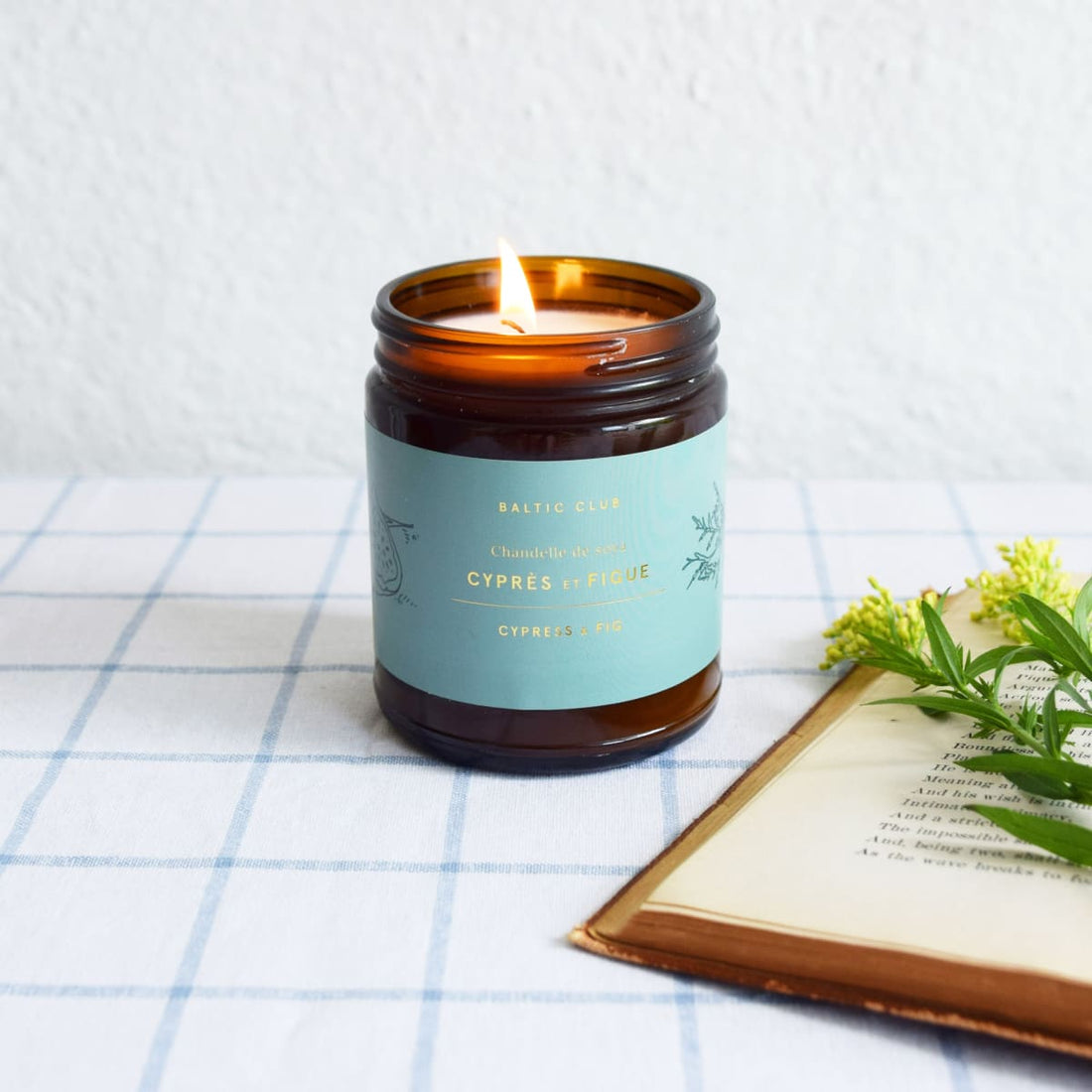 Baltic Club - Cypress & Fig Soy Candle