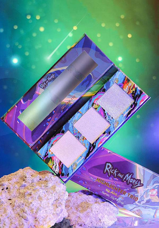 Rick and Morty x Glamlite | HIGHLIGHTER TRIO