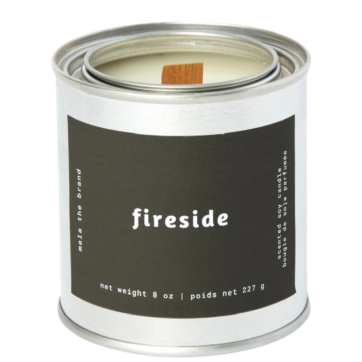 Fireside Candle | Black Amber + Lavender + Musk