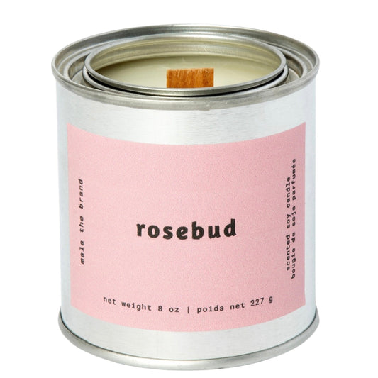 Rosebud Candle | Cream + Rose + Cedarwood