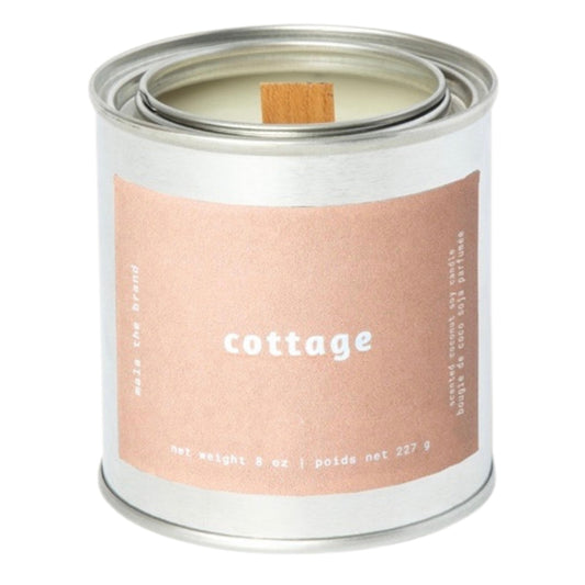 Cottage Candle | Mahogany + Coconut + Sandalwood