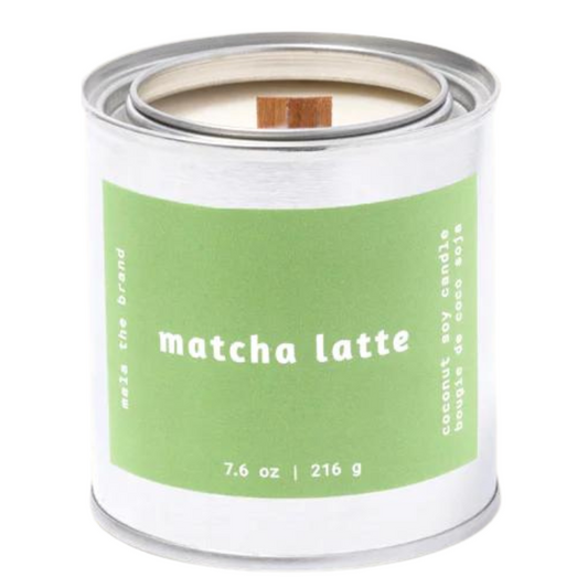 Matcha Latte Candle | Vanilla + Chamomile + Green Tea *Limited Edition*