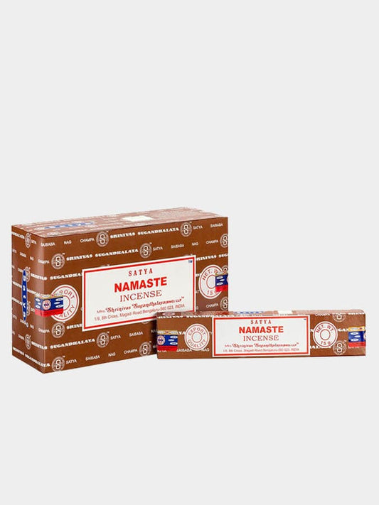 Satya Incense Sticks 15g Pack of 12 - Namaste