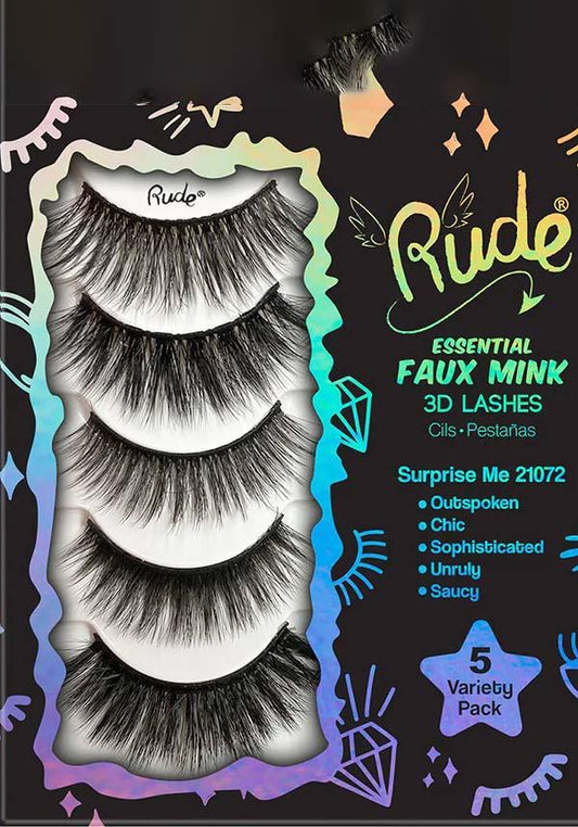 Surprise Me | ESSENTIAL 3D LASHES [5 VARIETY PACK]