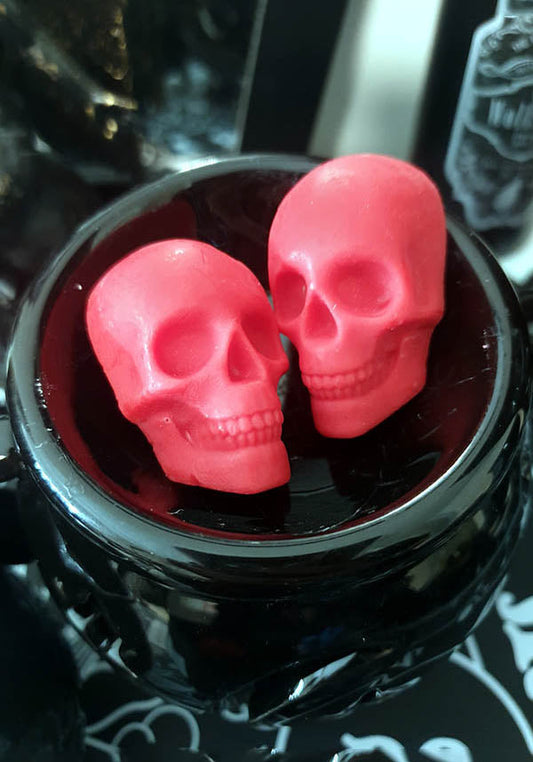 Skull [Blood Red] | SCENTED WAX MELTS*