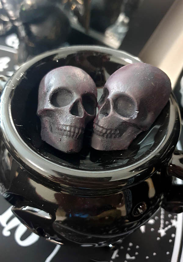 Skull [Charcoal Black] | SCENTED WAX MELTS*