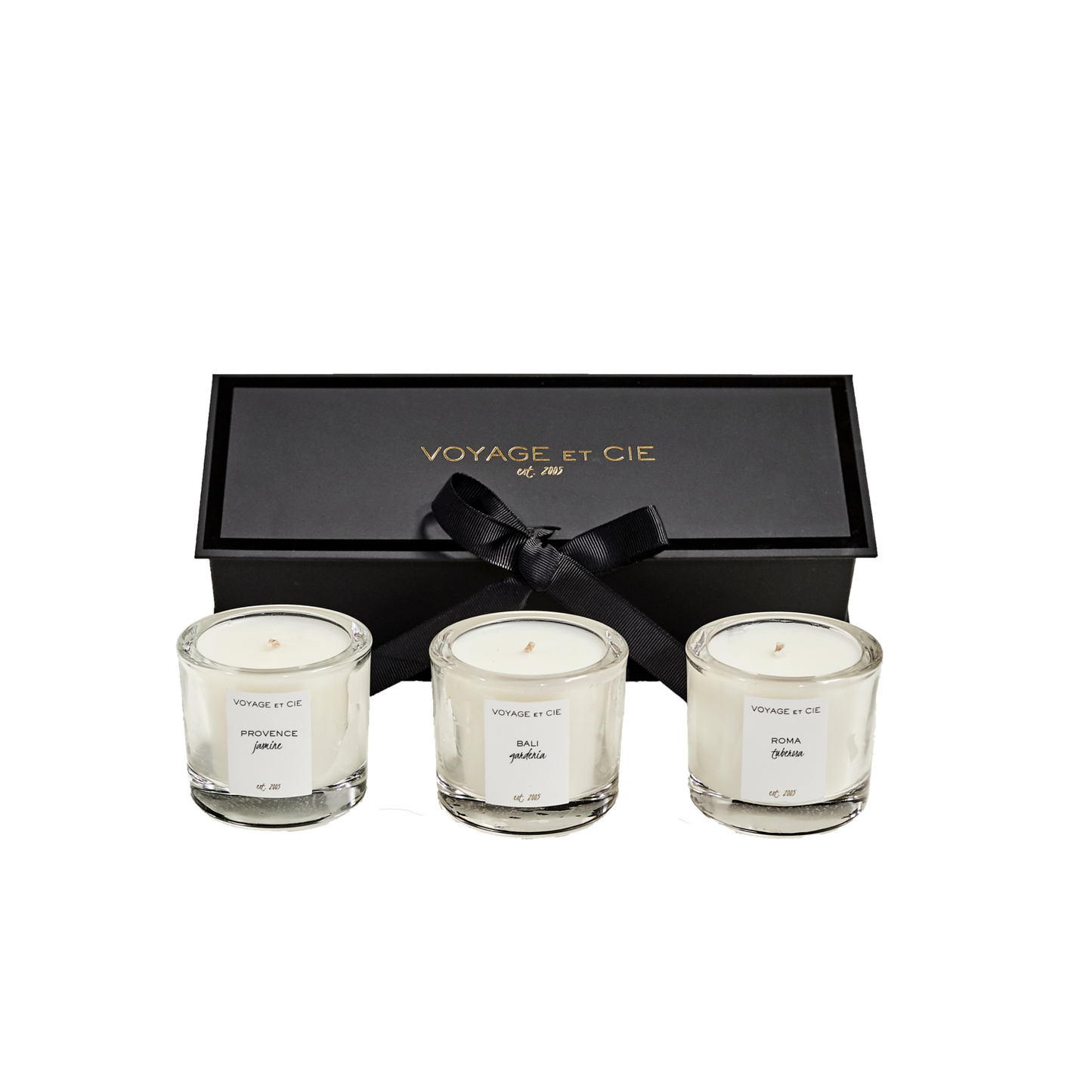Set of 3 Votives w/ Gift Box